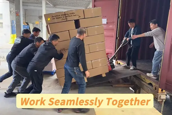 Lódáil Éifeachtach - Coimeádán 40HQ de Bhoscaí Páipéir Cúram Skin